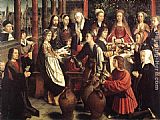 Gerard David Famous Paintings - The Marriage at Cana